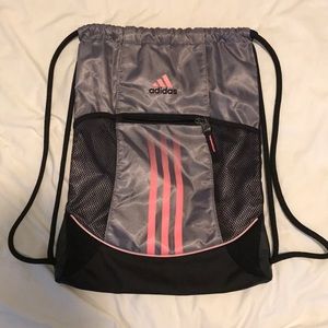 Adidas drawstring bag